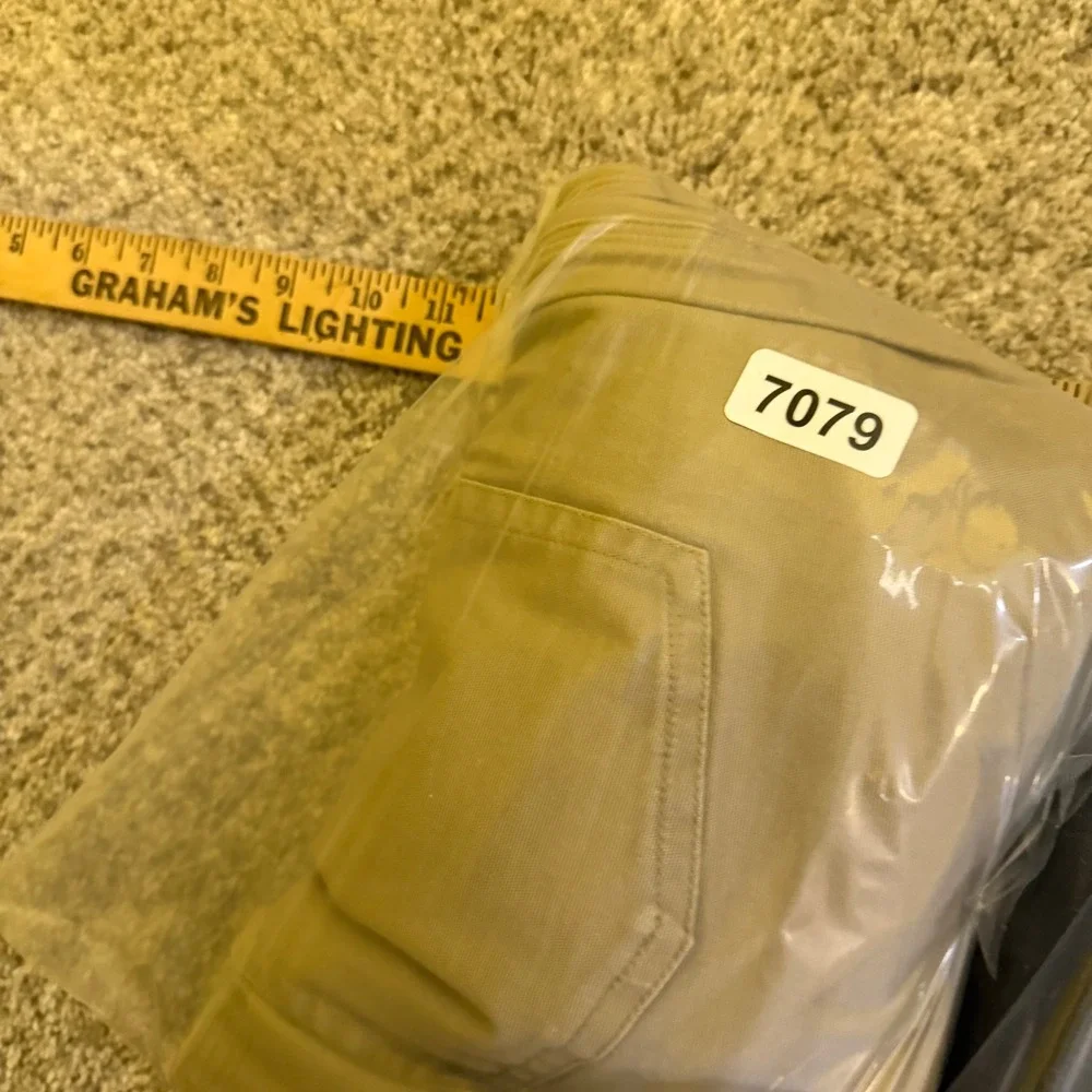 Duluth Trading Co Flex Fire Hose Relaxed‎ Fit Work Pants Tan 42x30 Mens Canvas